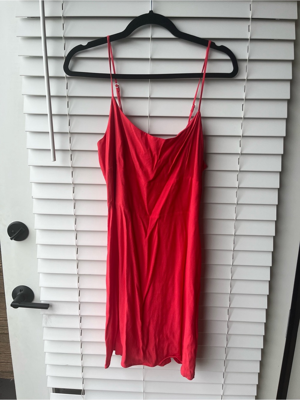 Aritzia / Sunday Best Red Spaghetti-Strap Mini Slip Dress